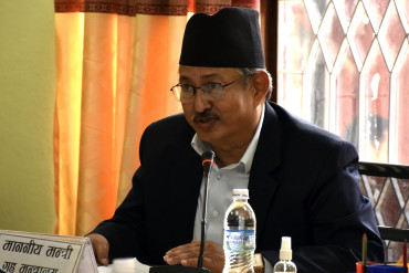 नयाँ सरकारले जनताको इच्छा र आकंक्षा पूरा गर्छ : गृहमन्त्री खाण